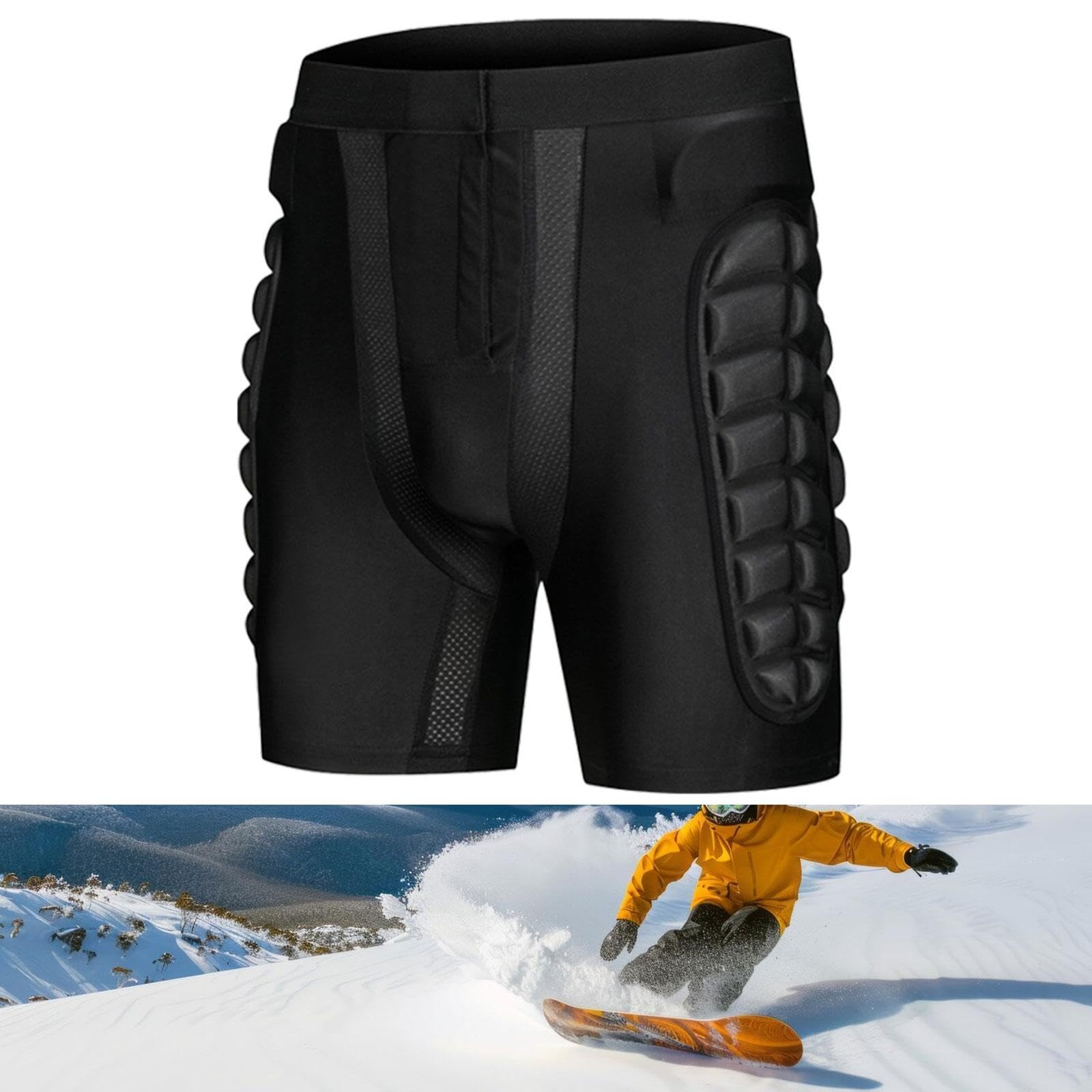 YIJU Butt Pad for Skiing and Figure Skating Activities , XL
