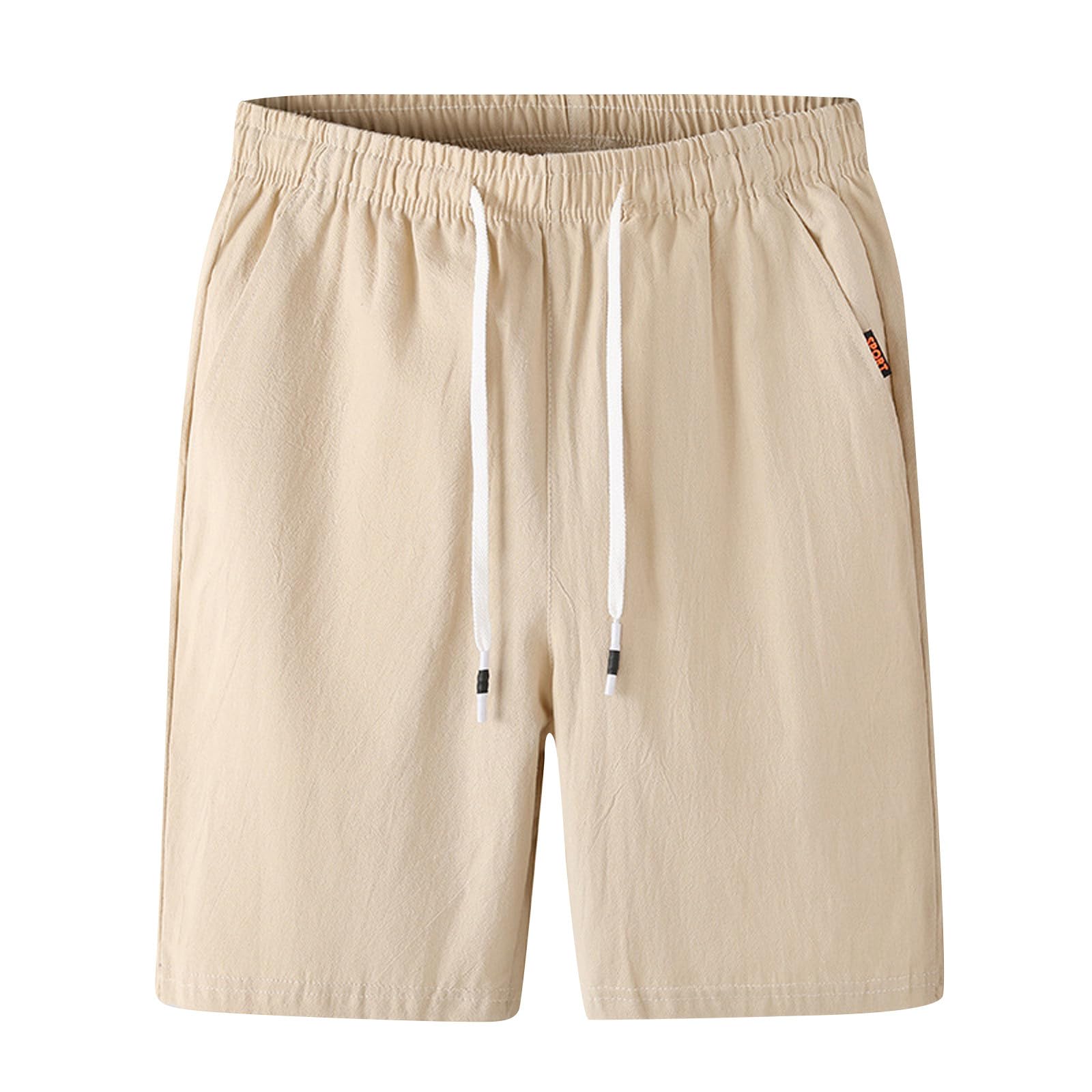 Generic Pantalones Hombre Pantalones Cortos Hombre Verano Pantalones Cortos Deportivos Informales con Cordón Pantalones Cortos Deportivos Hombre Verano