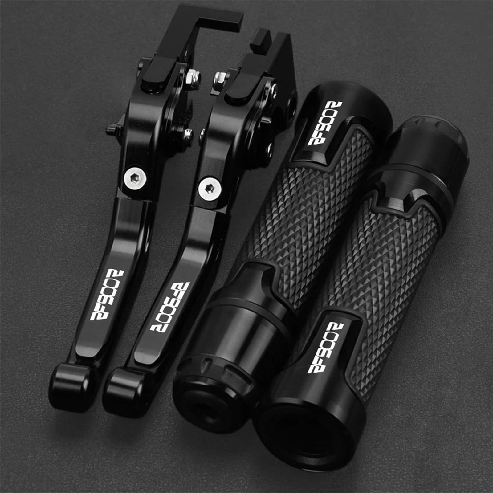GQUIKGW Replace Pivot Clutch Levers Control Handles Motorcycle Parts Brake Lever Adjustable for Suzuki RF900R RF 900R RF900 R 1994-1997(Black2)
