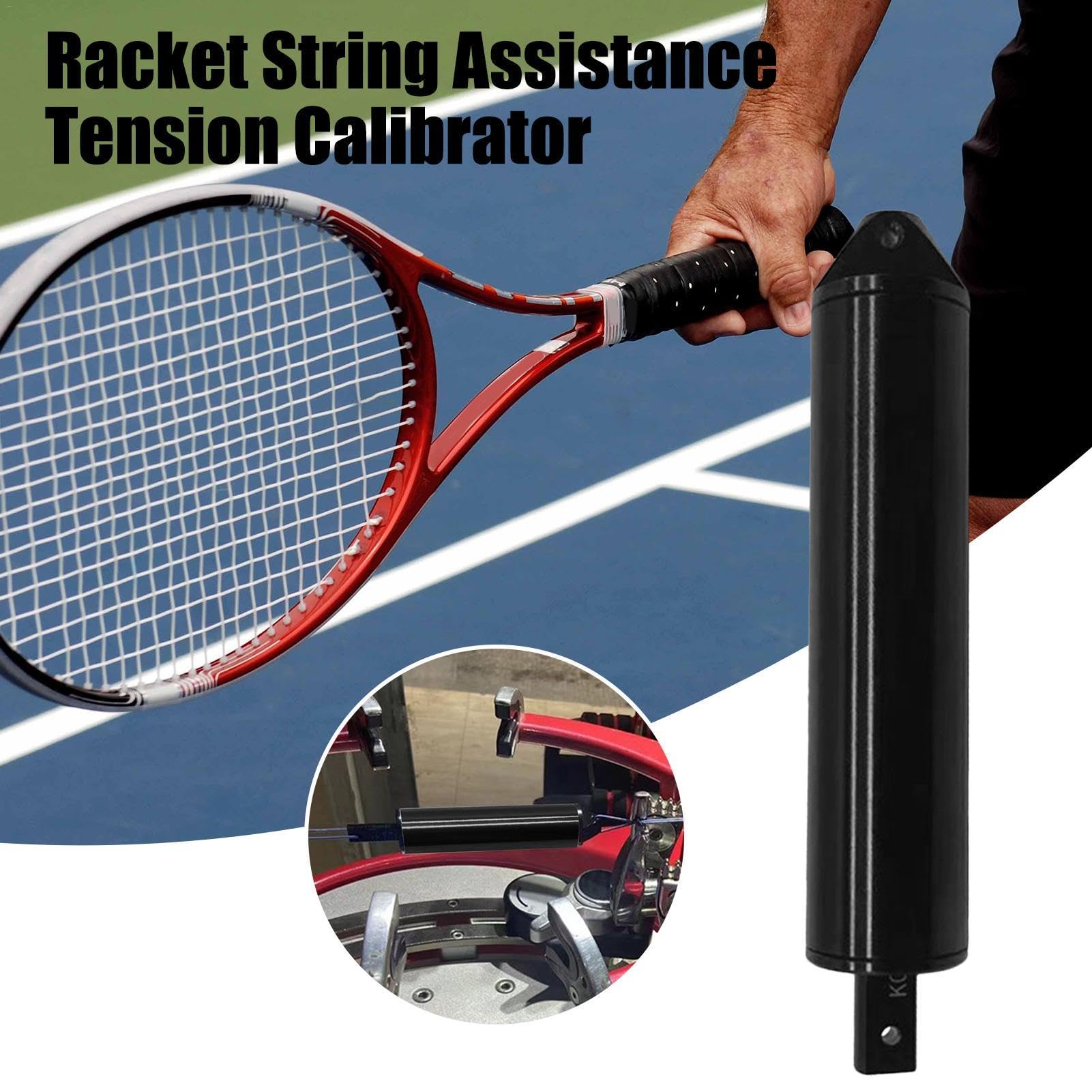 Medidor De Tensión De Cuerdas De Tenis - Calibrador De Tensión Preciso Del Medidor De Cuerdas | Asistencia De Cuerdas De Raqueta De Precisión Para Tenis, Bádminton, Squash Y Deportes De Raqueta, Ideal