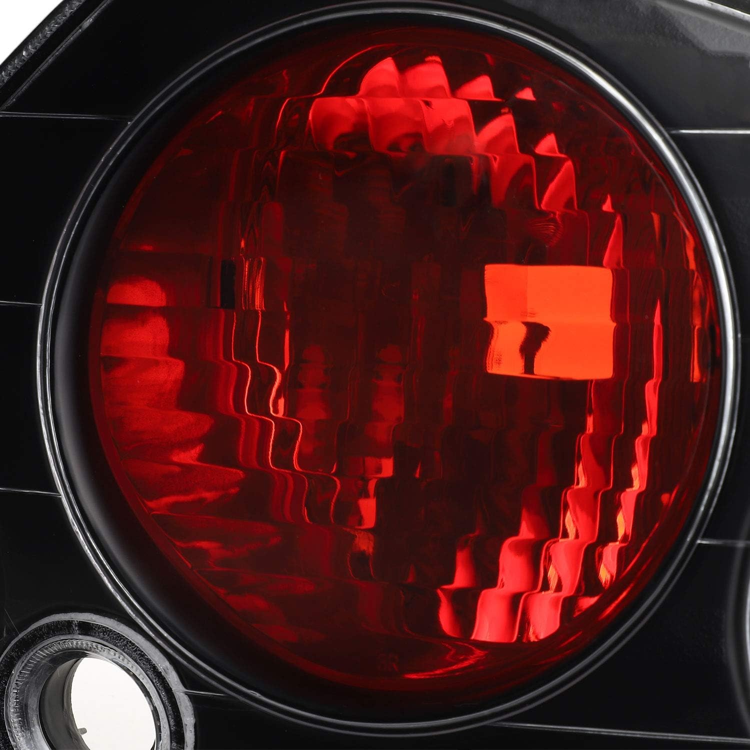 AKKON - For 2000-2002 Mitsubishi Eclipse Sport 2-Door Coupe JDM Black Tail Brake Lights Left + Right Pair