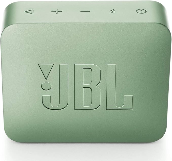 JBL GO2 - Waterproof Ultra Portable Bluetooth Speaker Experience 360° HD surround sound with vibrant bass, IPX5 waterproofing, wireless TWS pairing, and 24 hours of playtime with these speakers.