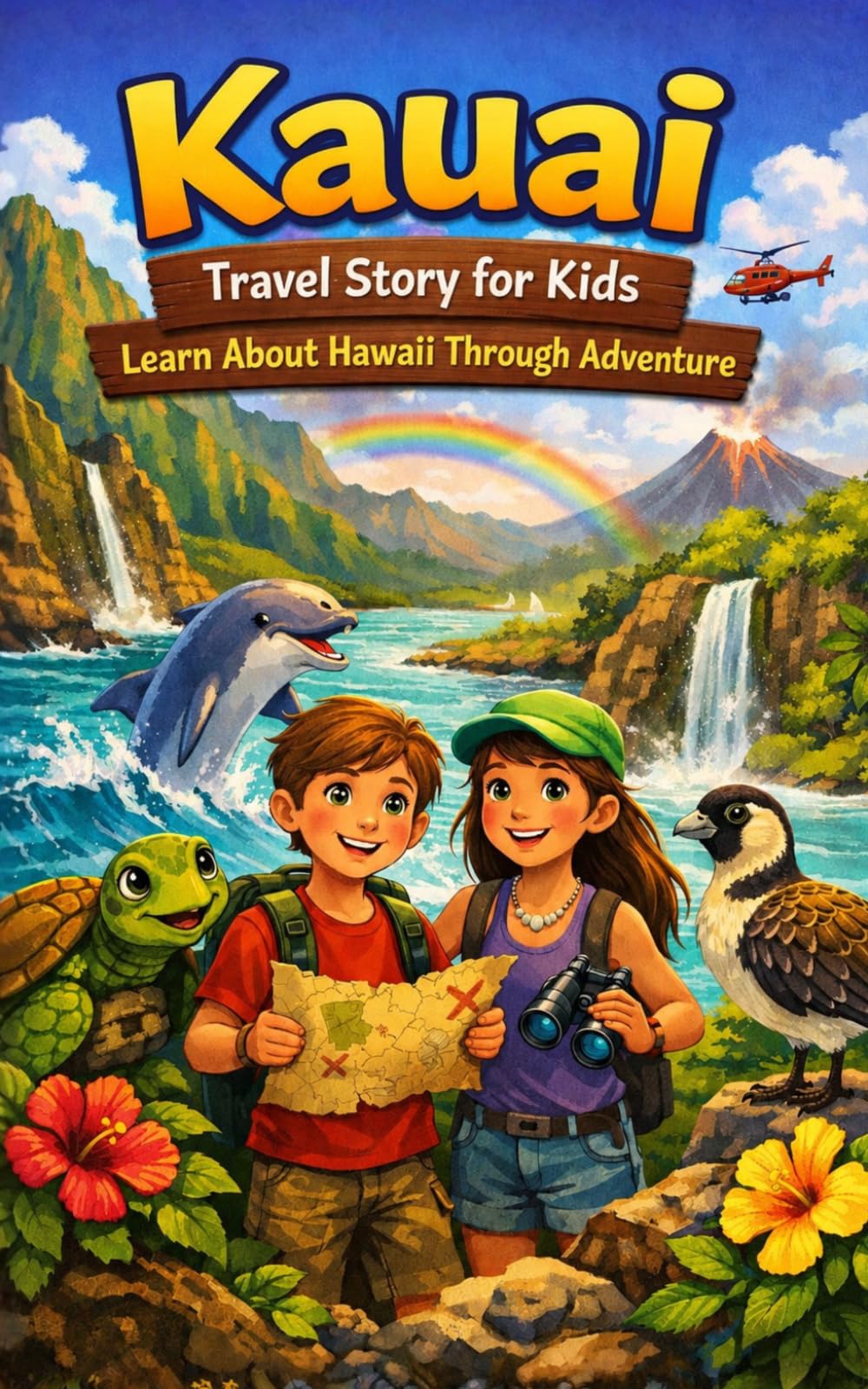 Kauai Travel Story for Kids: Learn About Hawaii Through Adventure