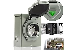 GeepKey 50 Amp Generator Transfer Switch - Safely Connect Your Generator