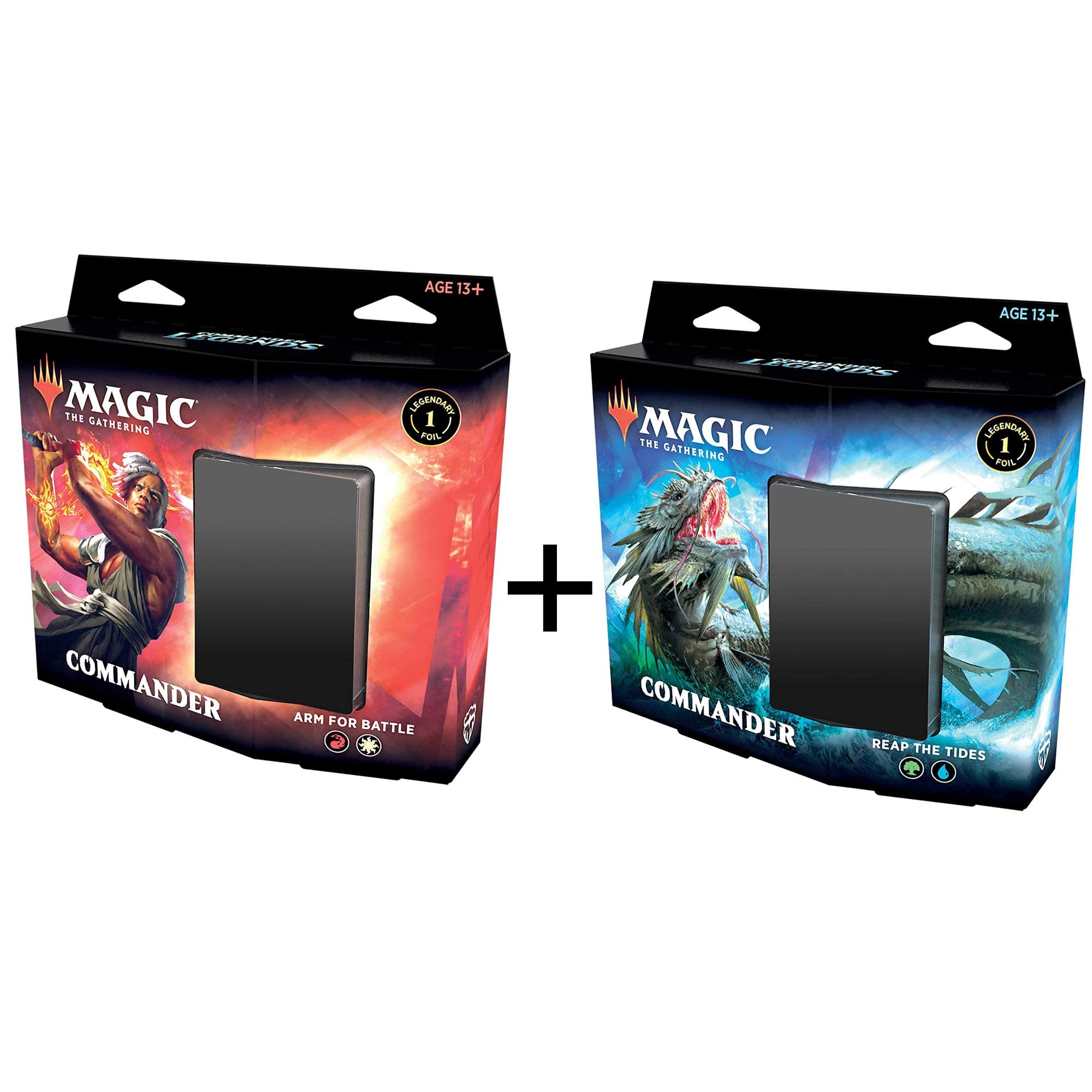 mtg commander legends commander deck Amazon.com: Magic The Gathering MTG Commander Legends Both Decks! : Toys &  Games