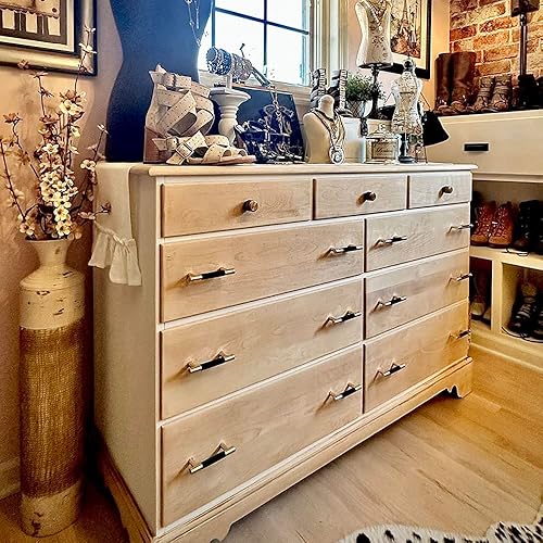 Miniatura 5 de Gutuwellea Paquete de 20 manijas moleteadas de gabinete de 3 pulgadas 2.992 in, tiradores de aluminio, tiradores de cajones moleteados, acabado de