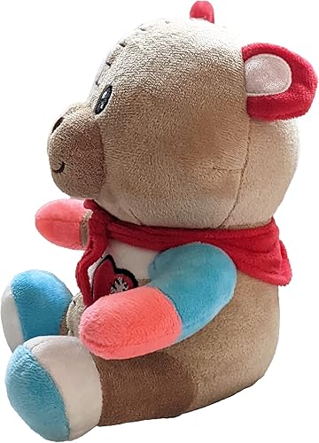 Miniatura 4 de SCP 2295 - Peluche SCP 2295 de 8 pulgadas, oso de peluche de retazos, juguete de peluche aterrador de terror, fundación SCP juguetes de peluche para