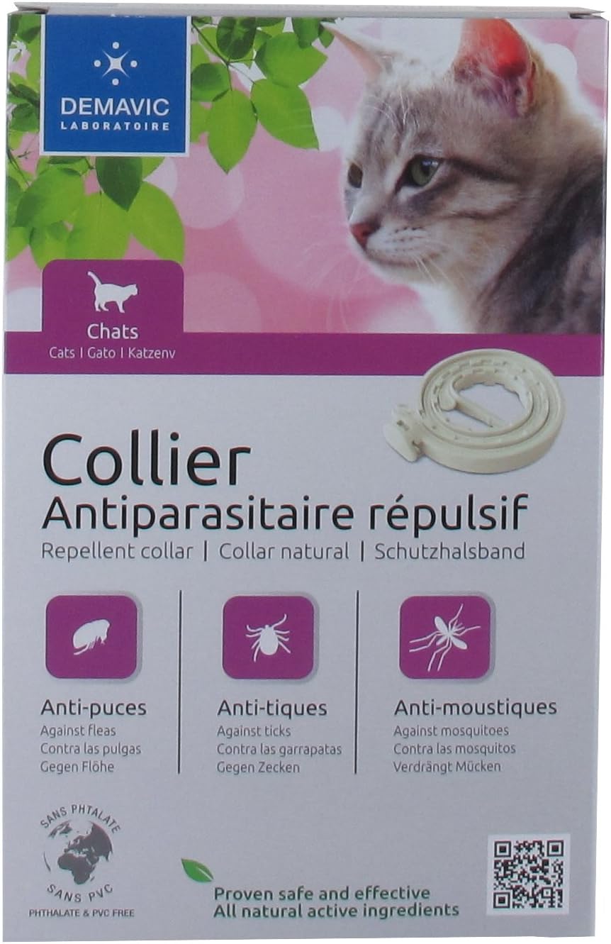 Demavic Insect-Repellent Collar for Cat/Kitten