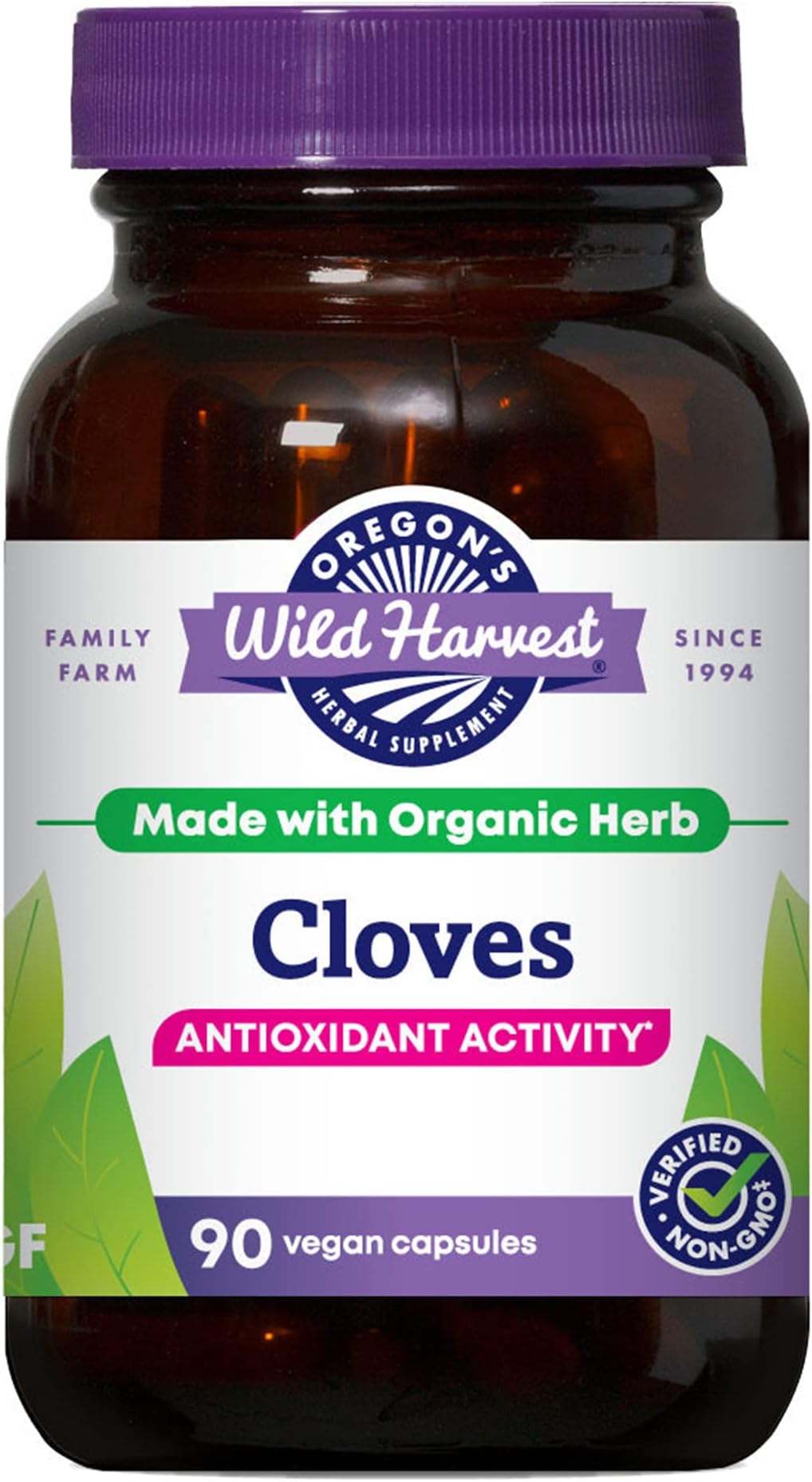 Cloves Organic, 90 Count