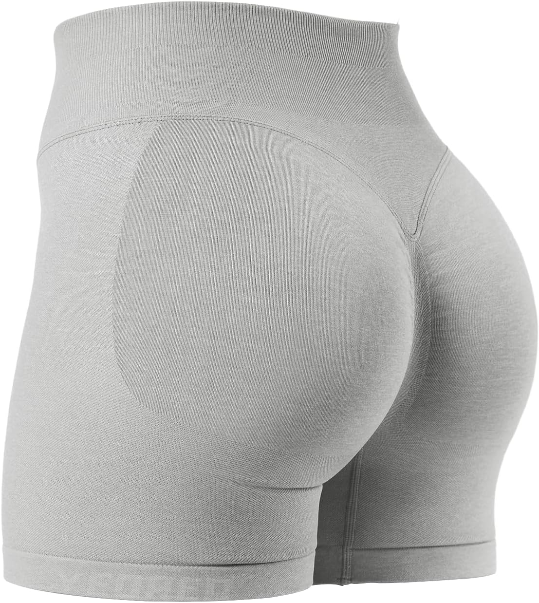 YEOREO SoftHue Workout Shorts Womens Scrunch Butt Lifting 4.5" Seamless Gym Clorisy Running Shorts