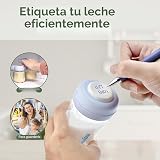 Maymom Tapas de rosca también conocidas como tapas de viaje con disco de sellado regrabable compatible con botella Avent, botellas de boca ancha Maymom; tapa reemplaza el anillo de sellado natural de