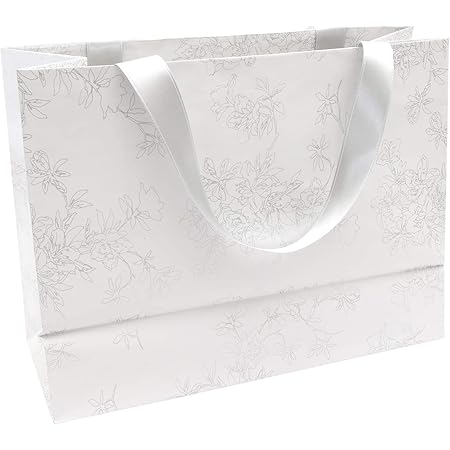 Eurowrap - 32493-6C - Un Sac Cadeau Adulte - Grand Format 37,3x11,8x27,5cm - Poésie, Écriture - Qualité Supérieure, Résistant :210g - Idéal Pour : Jeux De Société, Puzzles, Coffrets
