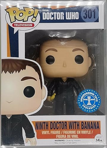 Miniatura 1 de Funko Pop Doctor Who Televisión Noveno Noveno Doctor con Banana Hot Topic Exclusivo