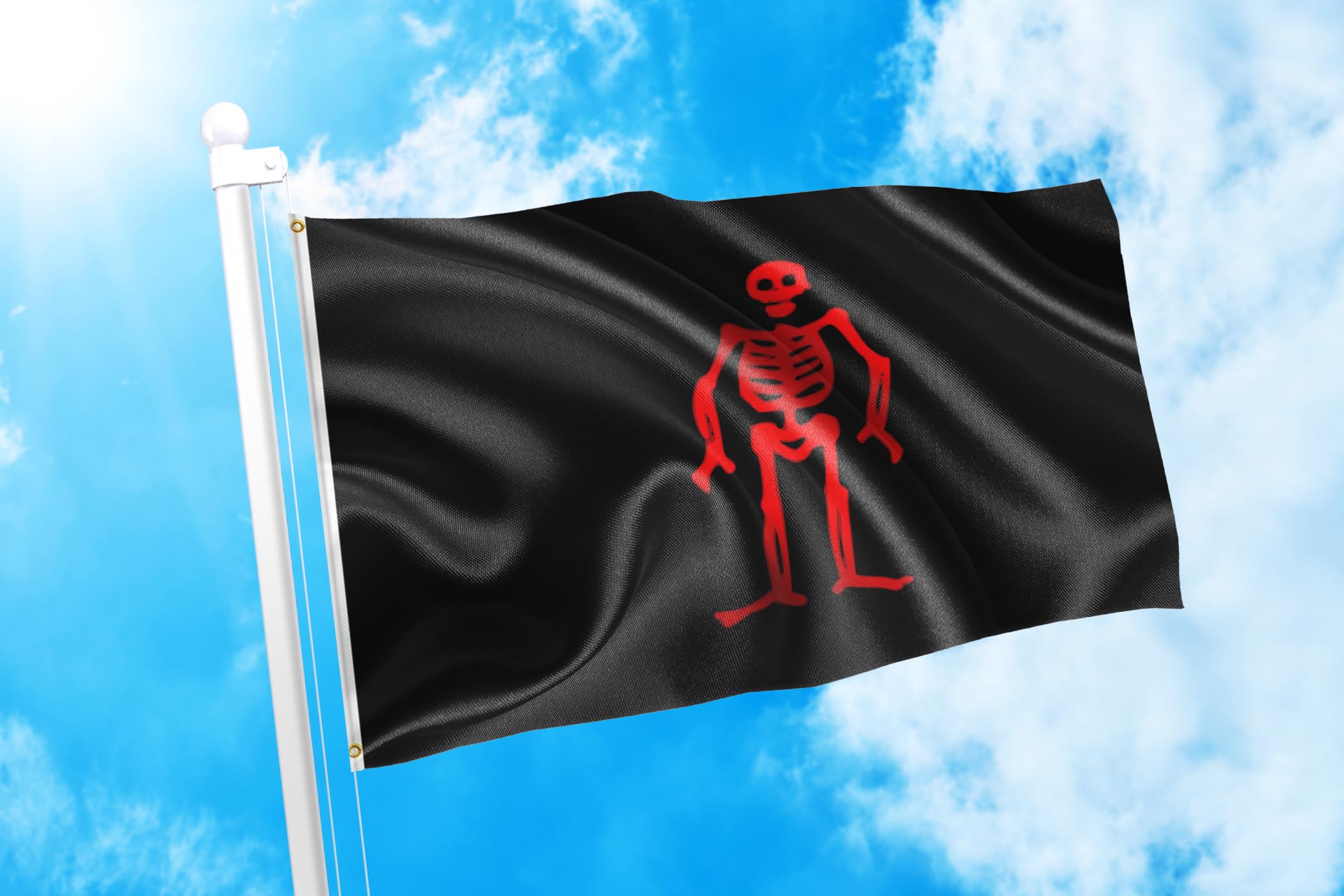 Amazon.com : DMSE Edward Ned Low Lowe Loe English Pirate Black Red