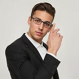 Kerecsen 6-Pack Reading Glasses Blue Light Blocking,Spring Hinge Readers for Men Women,Computer Eyeglasses (6 Mix Color-7, 3.50, x)