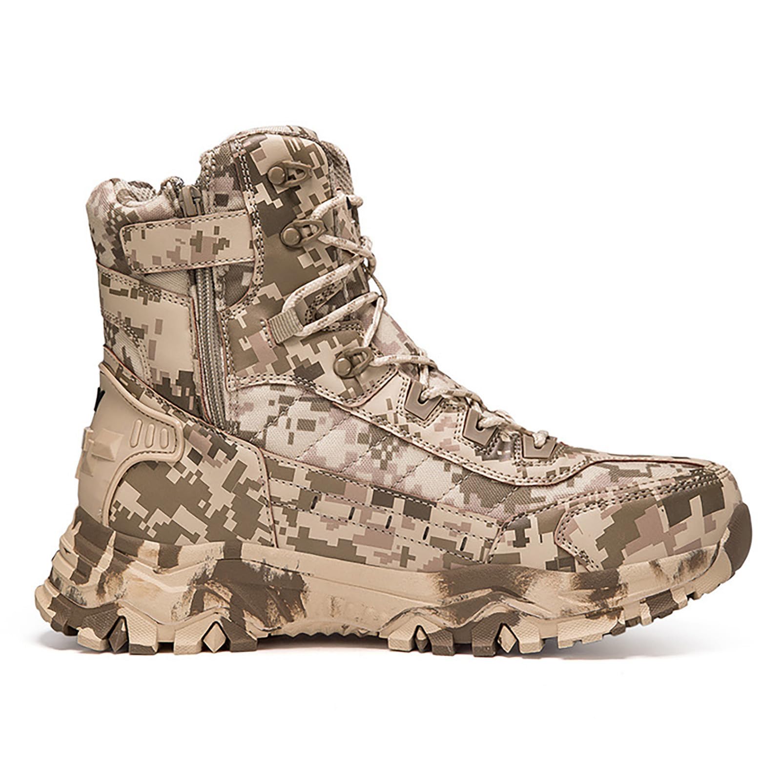 Bottes de Neige Homme Camouflage de Randonnée Bottes et Boots Homme Tactique Antidérapante Bottine Botte De Neige Bottines Chaussures Militaires Et Boots Snow Basket Chaussure Orthopedique Hiver Chaud