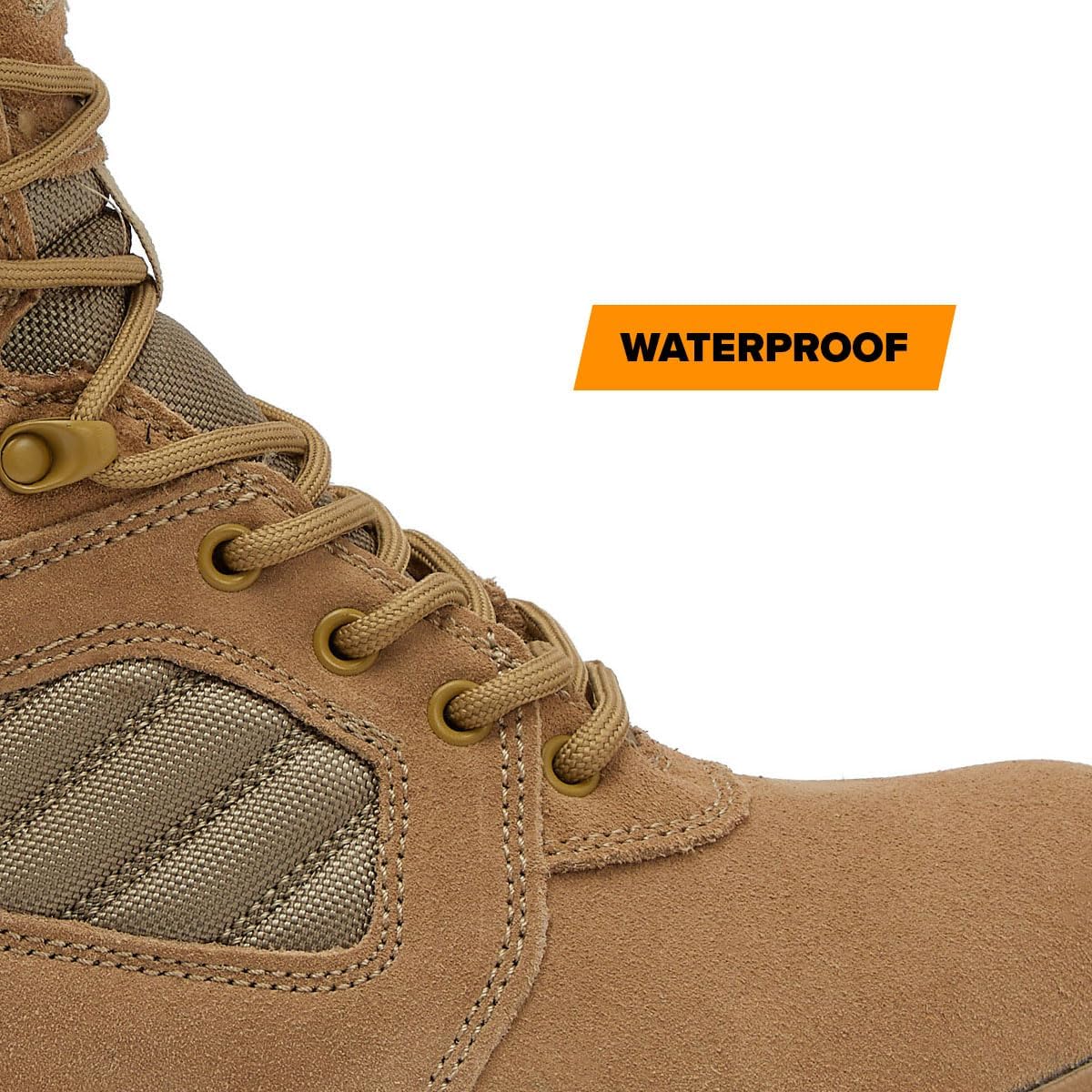 MAGNUM - Men's Waterproof Tactical Boots, Mens Military Hiking Boots, Breathable Light Weight Work Boots for Men