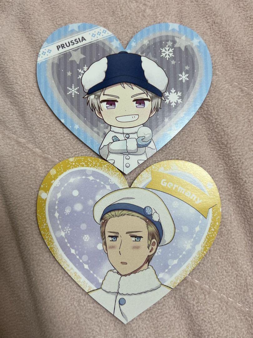 Amazon | ヘタリア コラボカフェ ハートカード アモカフェ プロイセン
