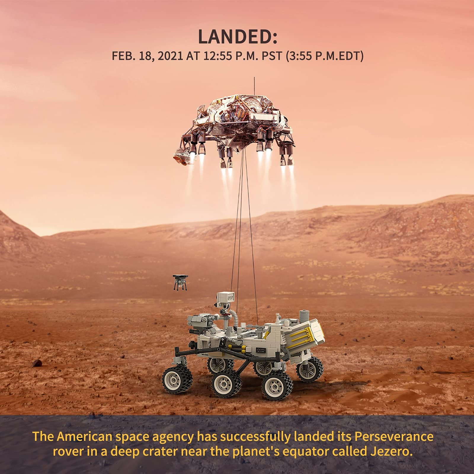 早い者勝ち!SPACE MARSスペースマーズの10体限定ソフビ Amazon.co.jp: NASA Perseverance Mars Rover 組み立てキット