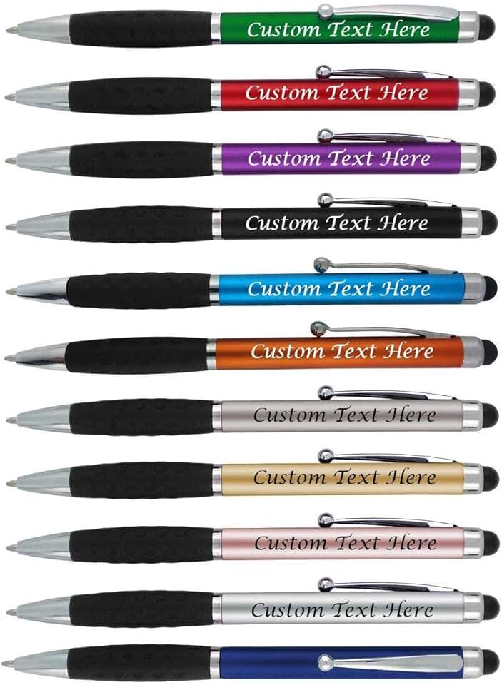 Personalized Ink Pens with Stylus