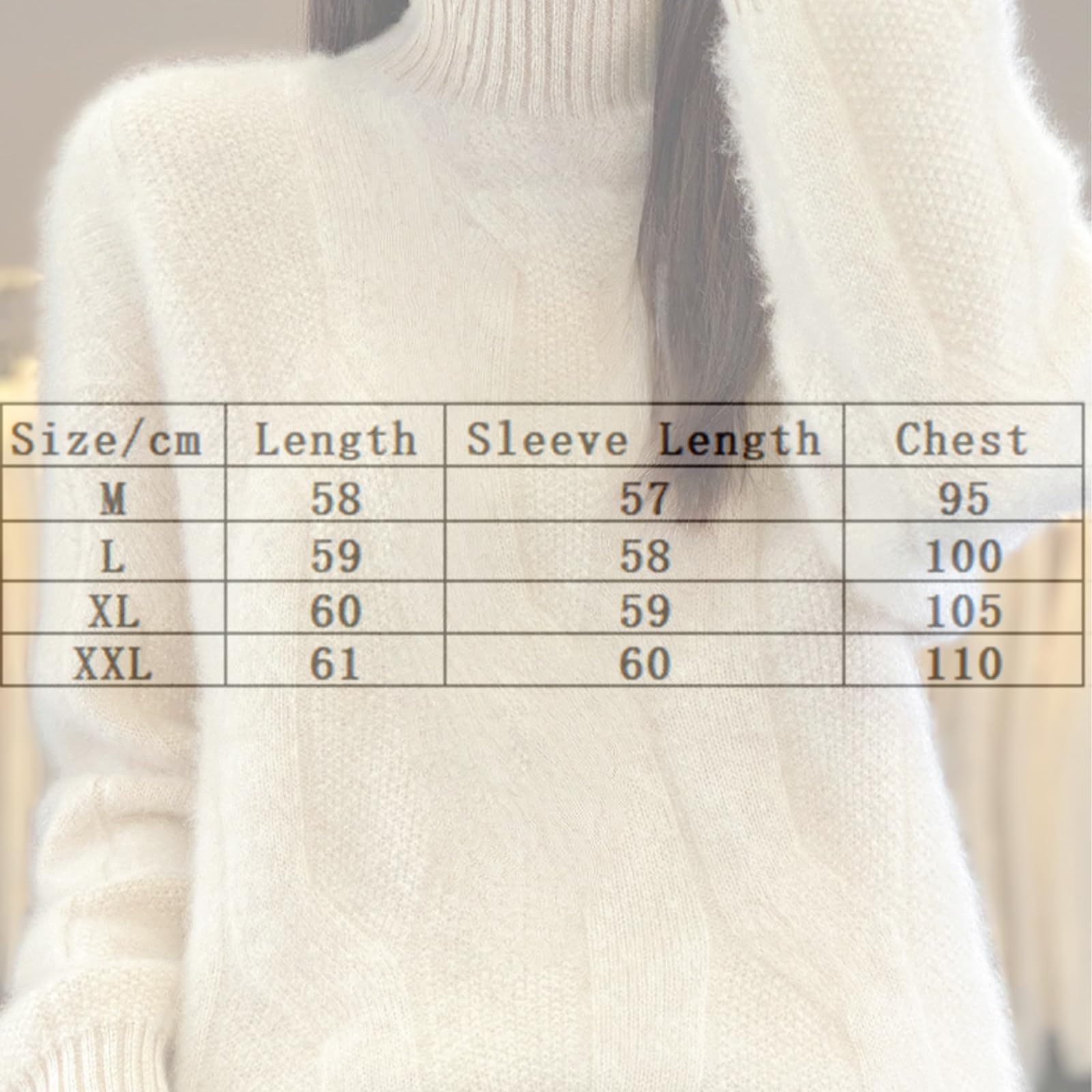 Maglione Donna Treccia Cashmere Girocollo Maglione Autunno 2025 Cashmere Girocollo Donna Leggero Accogliente