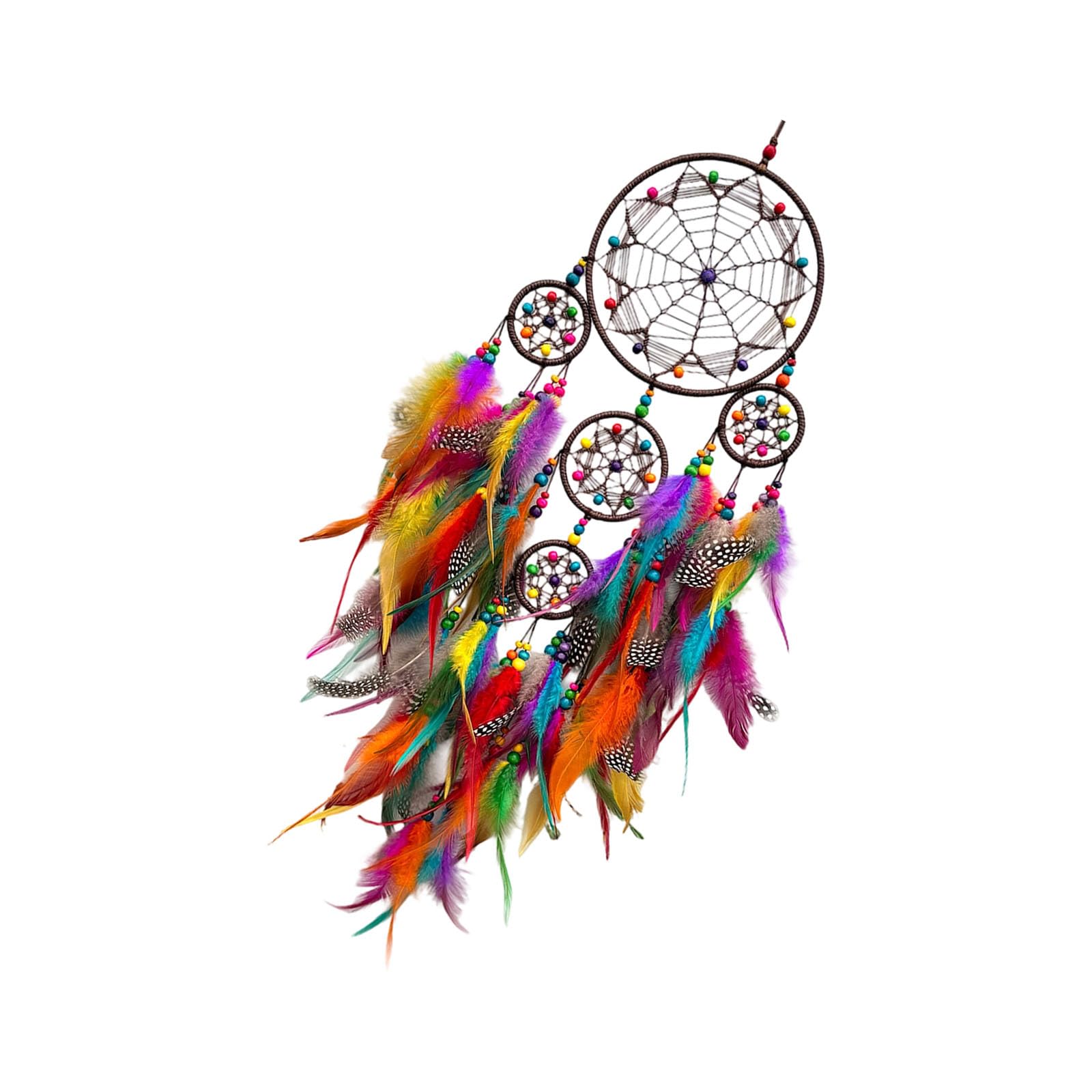 Btgghytr Artistic Dreamcatchers Wall Hanging Handcrafted with Iron Rings and Feathered Tassels Pendants for Wedding Birthday Gift Wall Art Hanging Decors