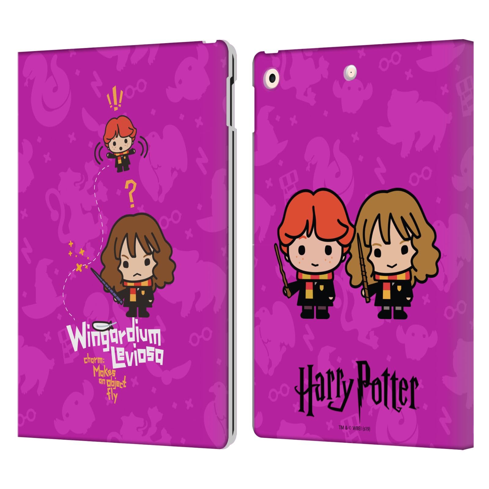 Étui portefeuille Harry Potter iPad 10.2 finition cuir de qualité - 8