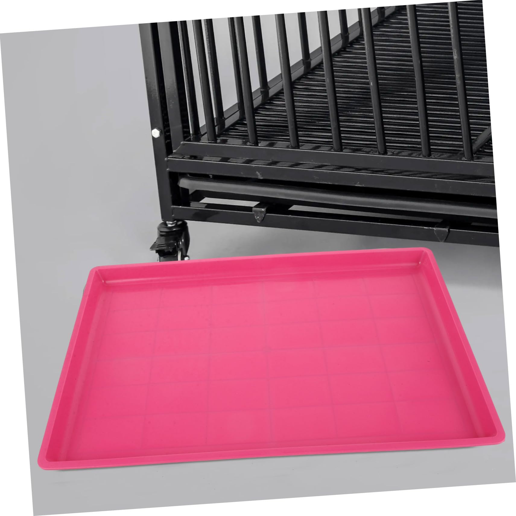 TOYANDONA Vassoio Inferiore per Gabbia in Plastica per Animali Domestici, Sostituzione Resistente e Stabile, Design Semplice e Linee Morbide, per Casa e Giardino