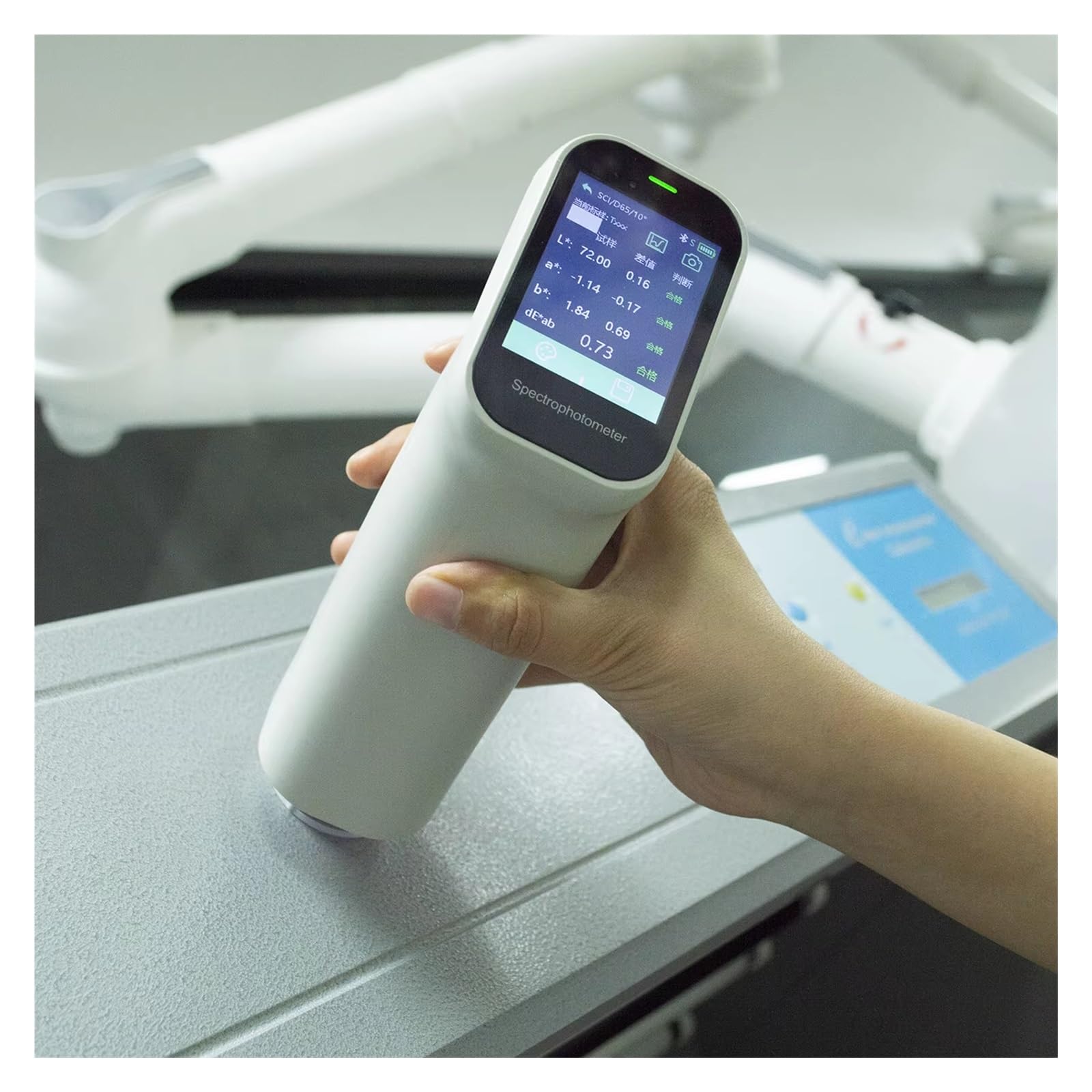 Spectrometer DS-210 Cheap Portable Colorimeter for Paint,Plastics, Coatings, Printing, Auto Parts, Metals, Home Appliances, Skin