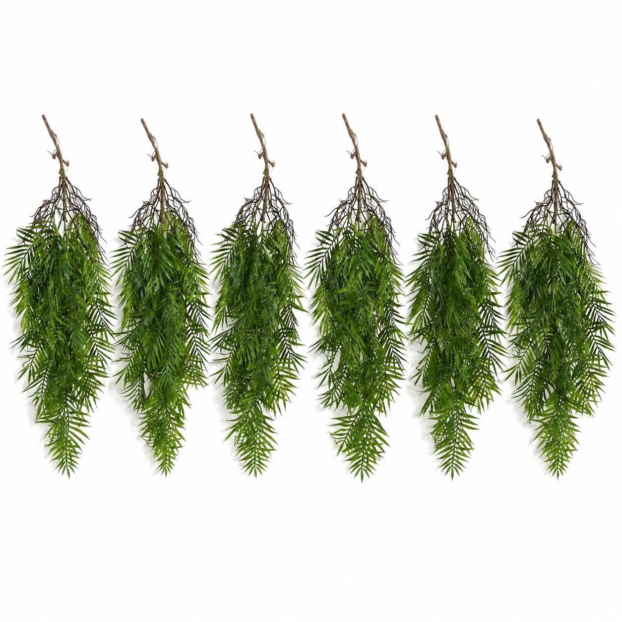 Multipack Leaf Design Artificial Hanging Plants