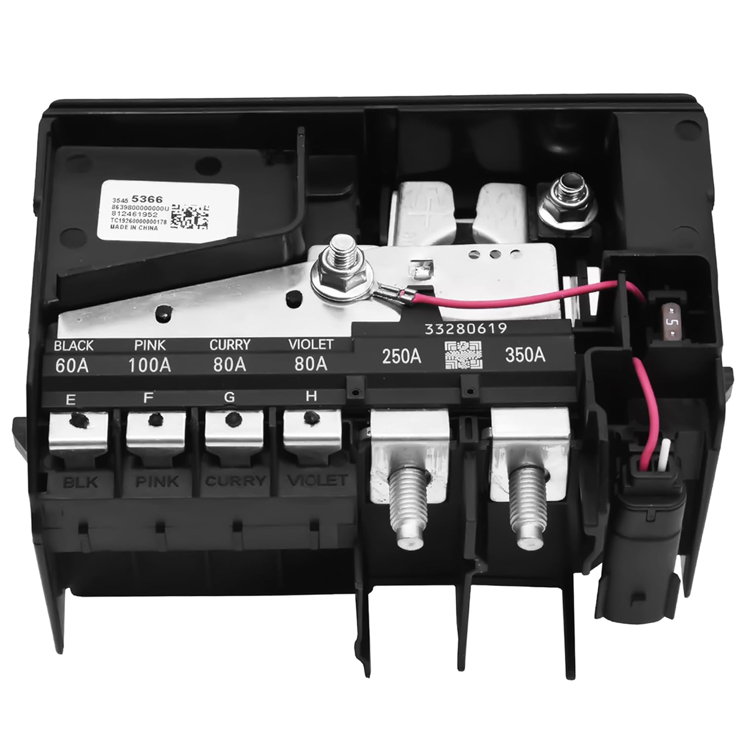 84131629 Battery Distribution Engine Compartment Fuse Block Compatible with 2016 2017 2018 Chevrolet Malibu, 1.5L and 2.0L, Replaces # 84335366, 84131629