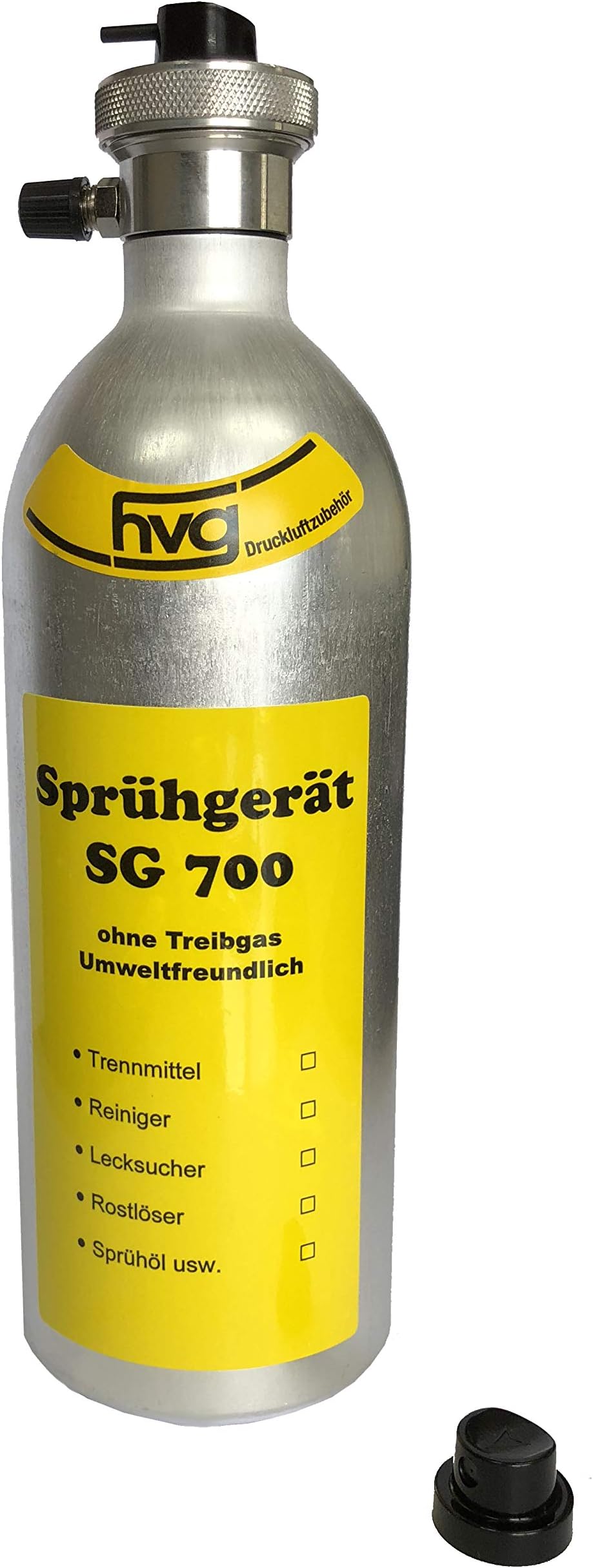 SG700 Wiederbefüllbare Alu Druckluft Spraydose Druckluftdose Sprühflasche 500ml Amazon.de