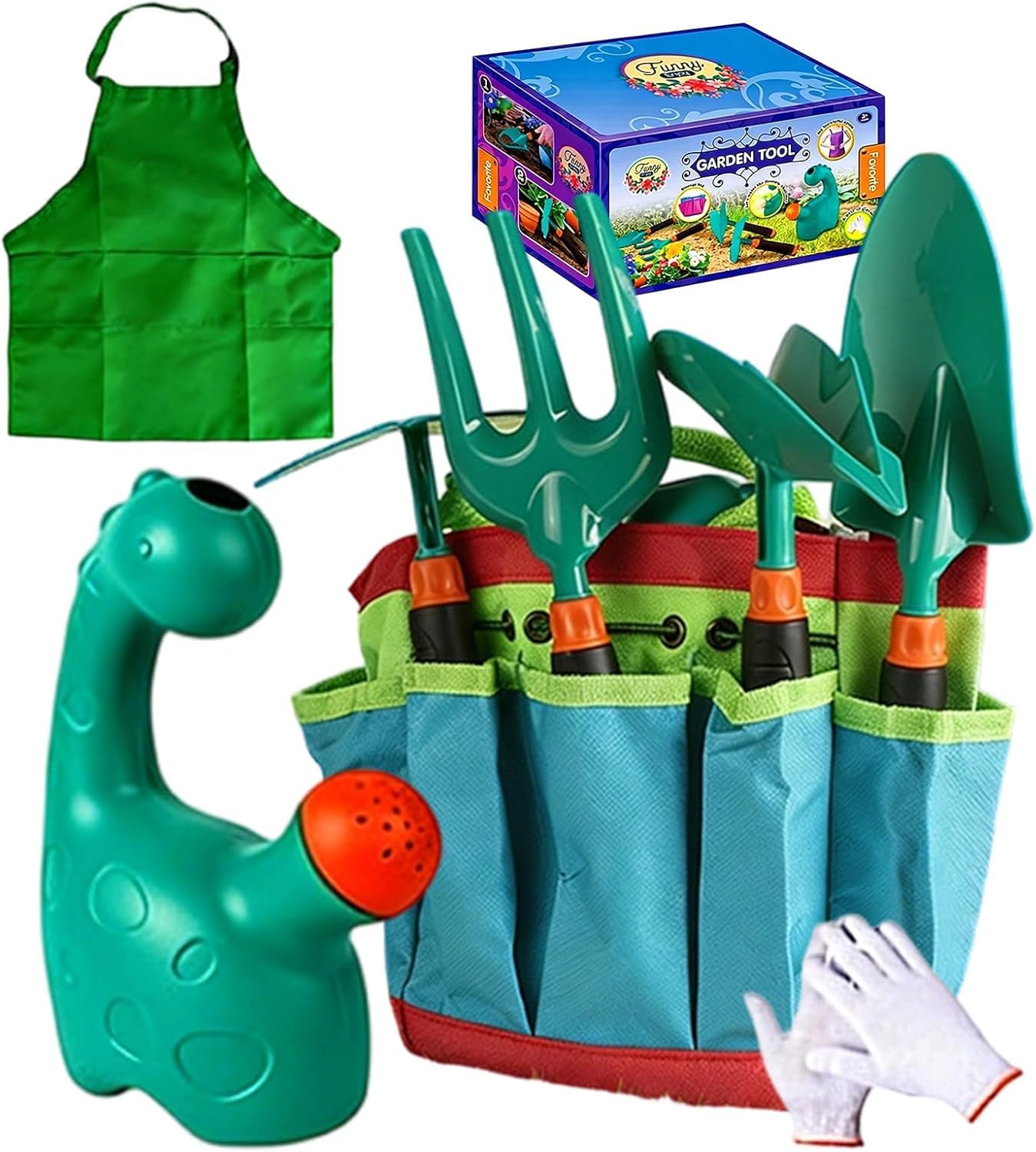 Generic Kids Gardening Set Toys, Toddler Gardening Tools, Unicorn Garden Set for Girls Boys Ages 3-8 Indoor Outdoor Use.