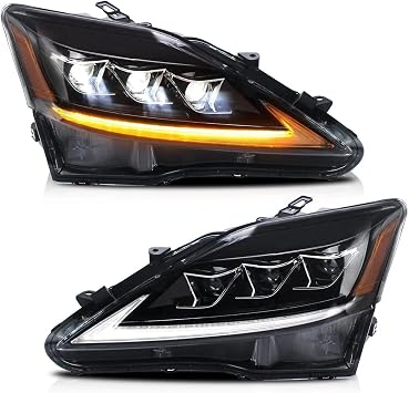 Front Lamps With Sequential Turn Signal Full LED Headlight For Lexus IS250 IS350 ISF IS 220d 2006-2012