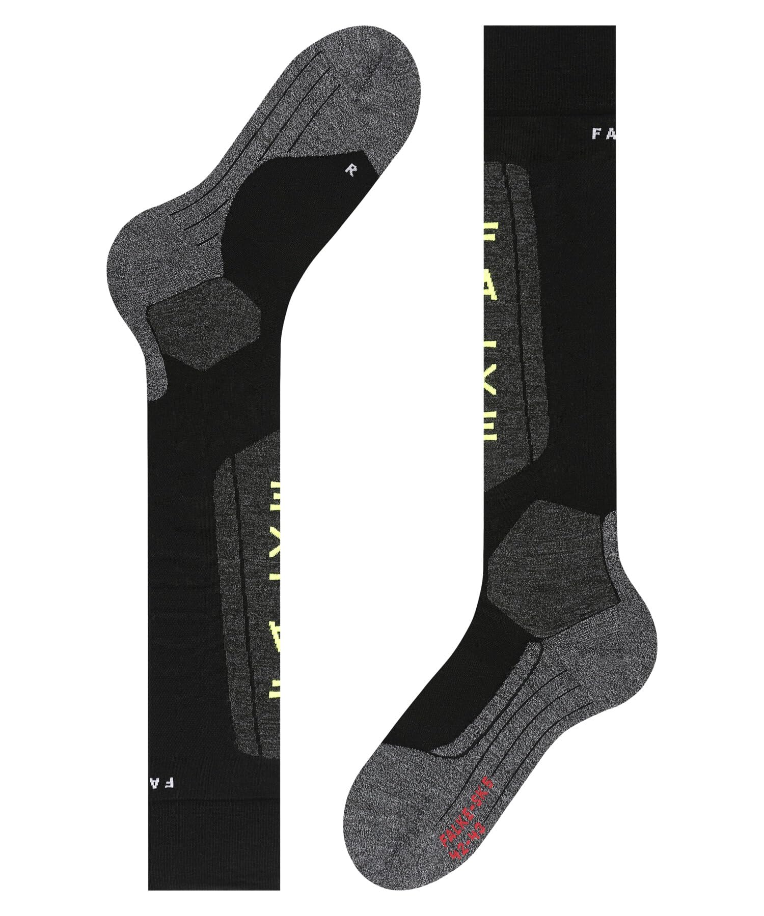 FALKE uomo SK5 calzini da sci imbottitura extra leggera anvesciche sottili