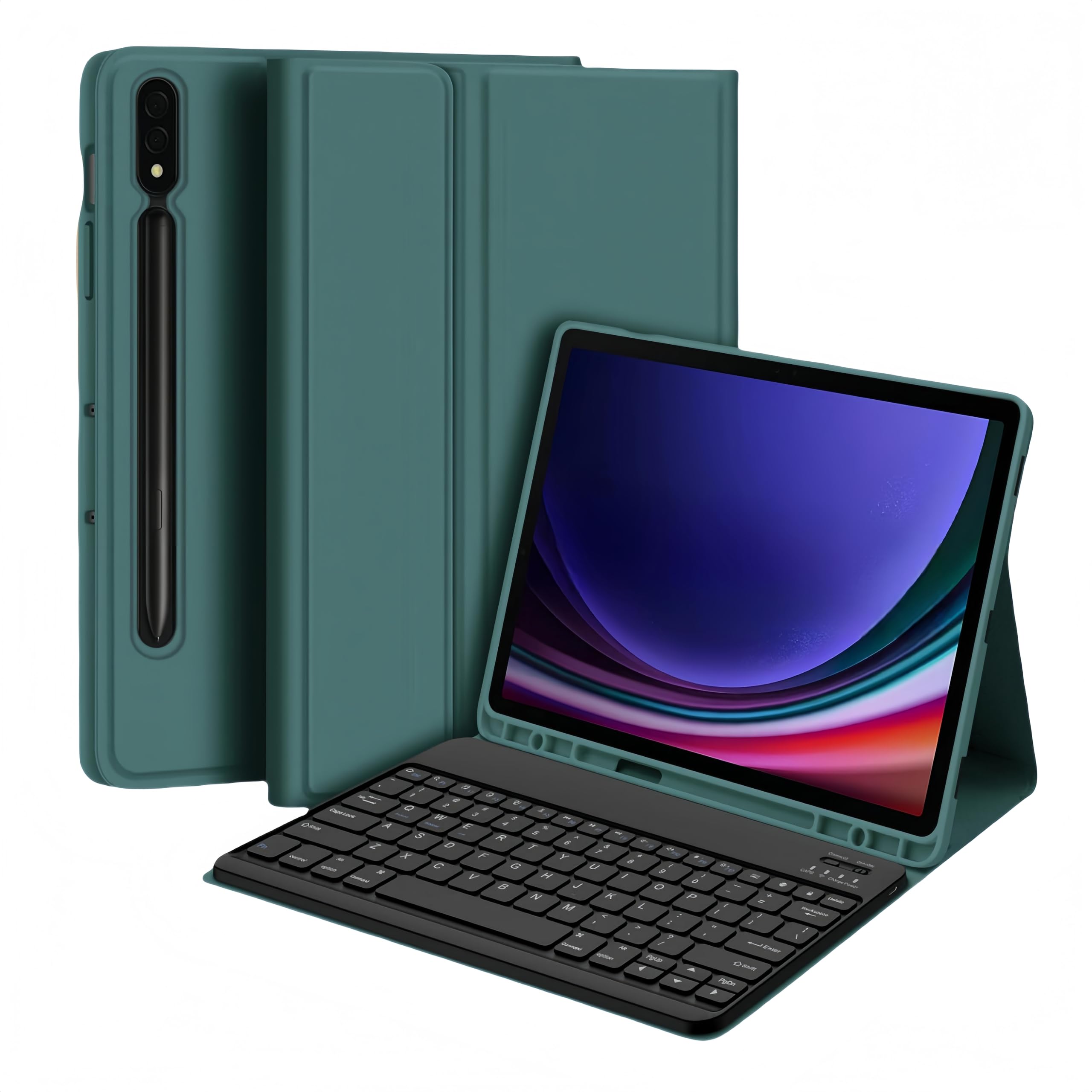 Amazon.co.jp: キーボード ケース 対応機種 Samsung Galaxy Tab S9+