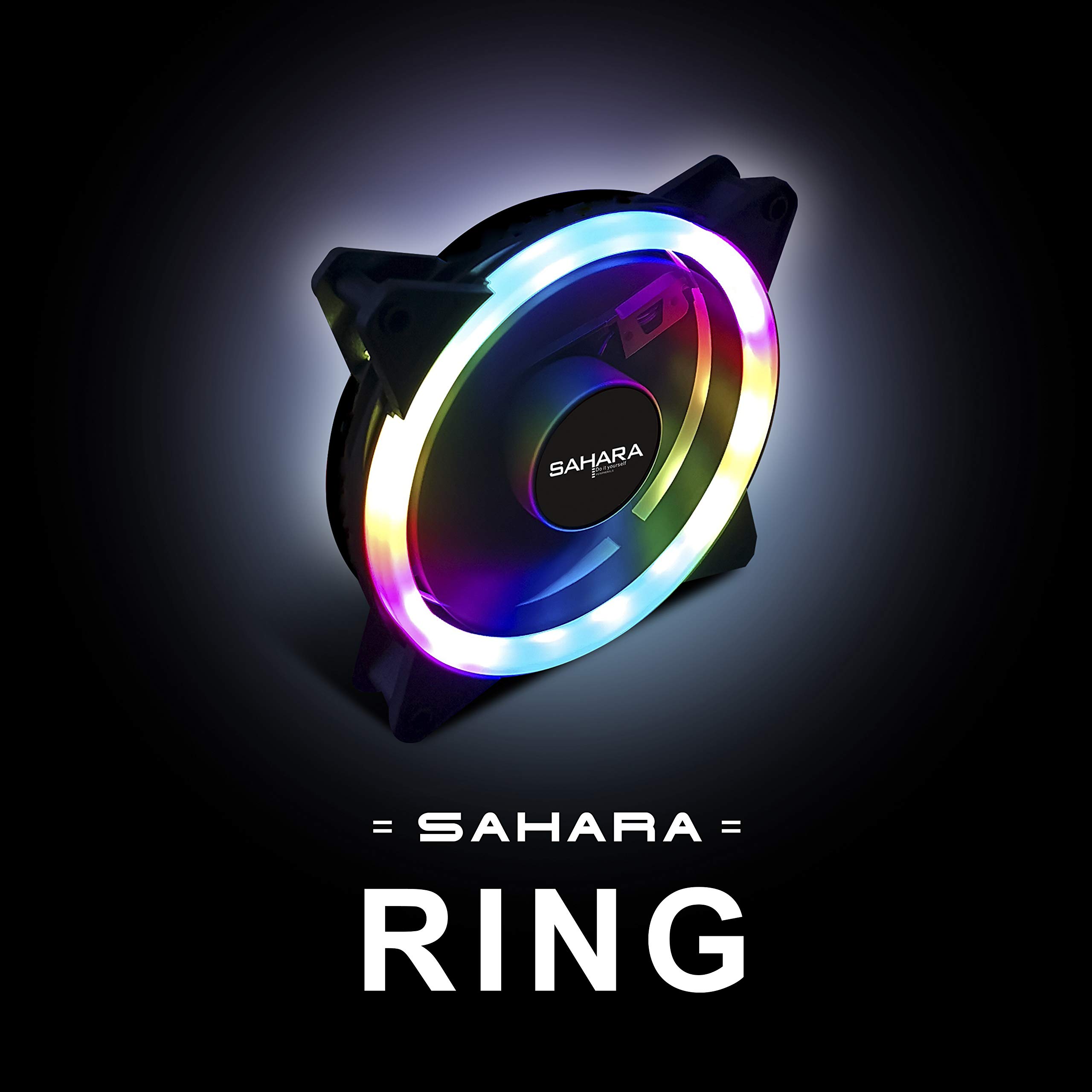 Sahara Pirate series 12CM true RGB case fan (Single Ring)