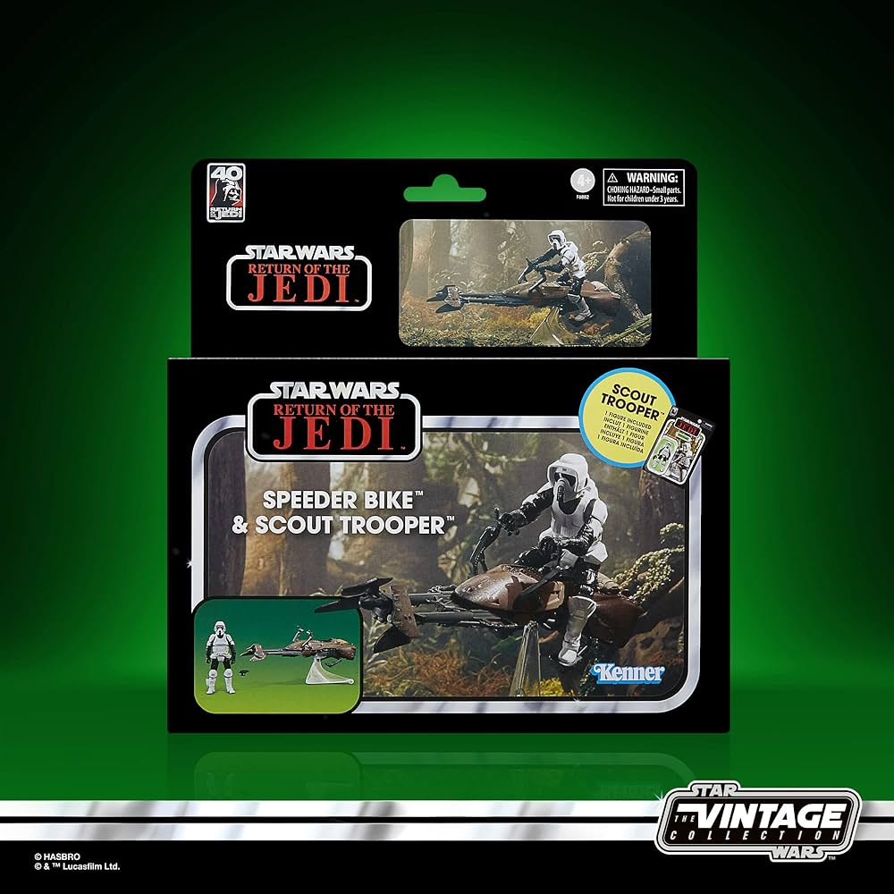 スターウォーズ　SPEEDER BIKE/ STAR WARS Star Wars Kolekcja Vintage - Speeder Bike - Powrót Jedi