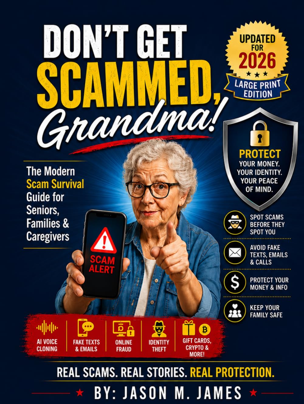 Don’t Get Scammed, Grandma!: The Modern Scam Survival Guide for Seniors, Families & Caregivers