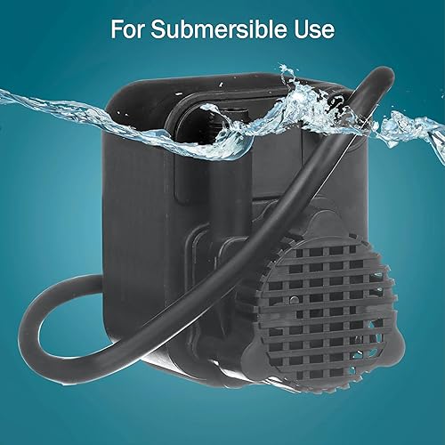 Miniatura 6 de Little Giant PE-1H 518203 Bomba sumergible sumergible de accionamiento directo sumergible de 115 voltios, 1125 HP, 170 GPH encapsulada con epoxi con