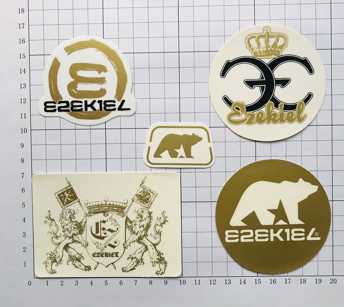 Amazon.co.jp: Ezekiel Clothing SK8 5pieces Mix ステッカー
