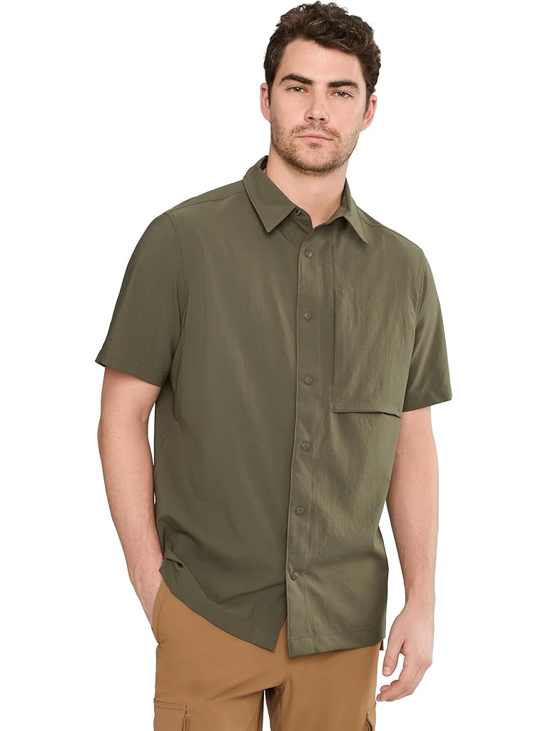 Green Fjällräven High Coast Pack Shirt SS M