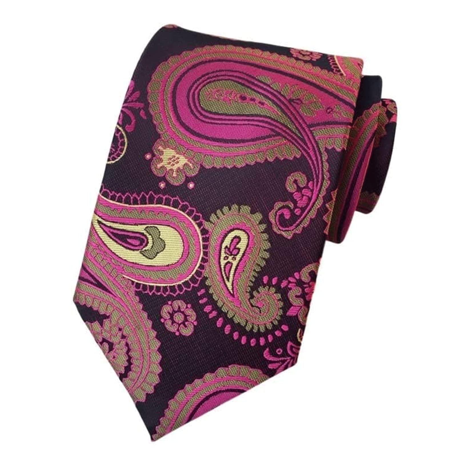 Nouveau Classique Affaires Formel décontracté Cravate marié Mariage Rencontres Smoking Affaires Cravates ，La Cravate(Pink)