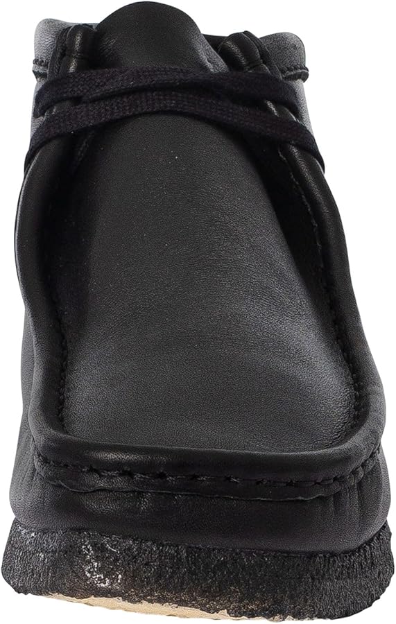 Clarks ORIGINALS Mens Wallabee Boot Leather Black Boots 8.5 US