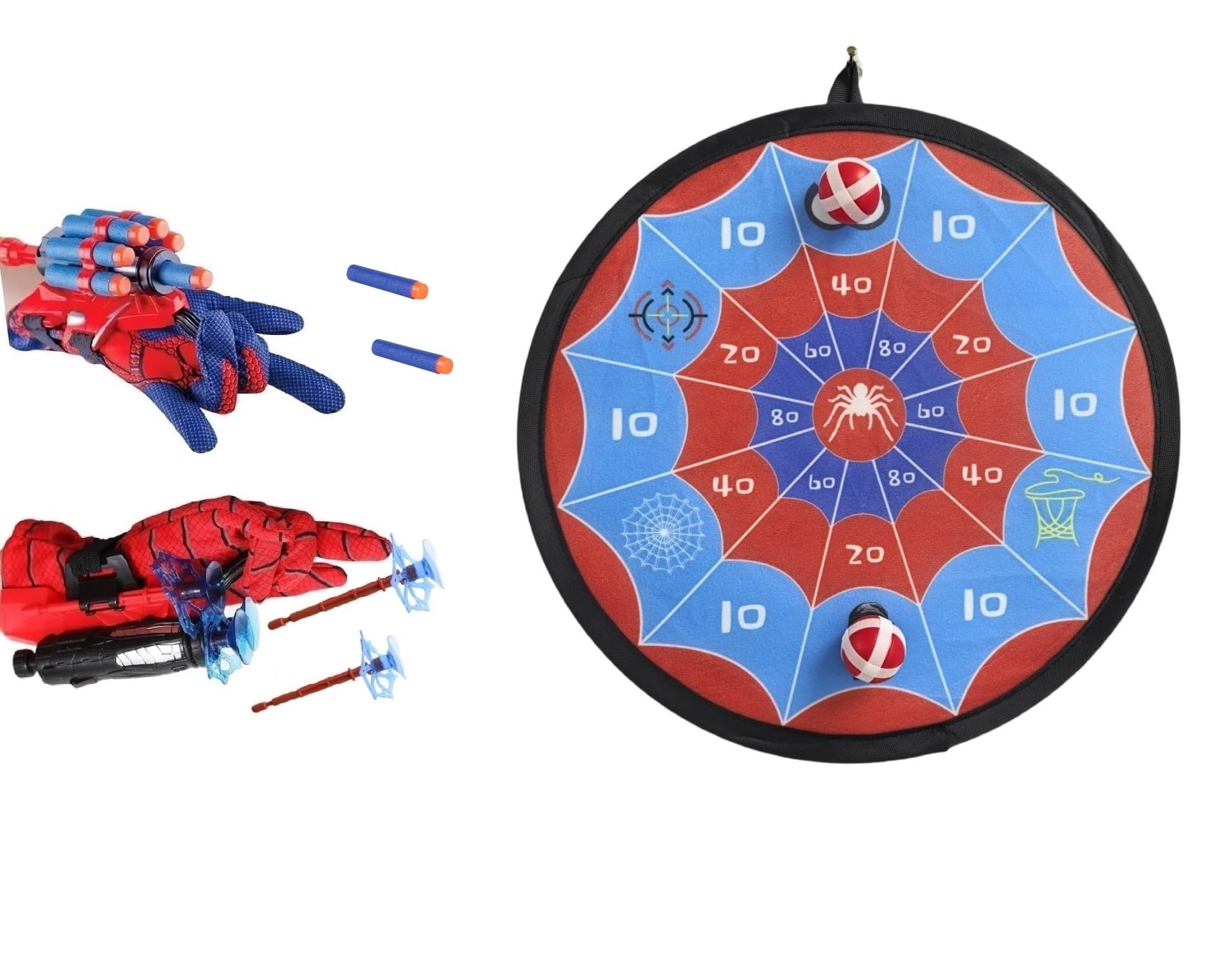Amazon.com: YWSZZG 2 Sets Spider Gloves Man Web Shooters Dart