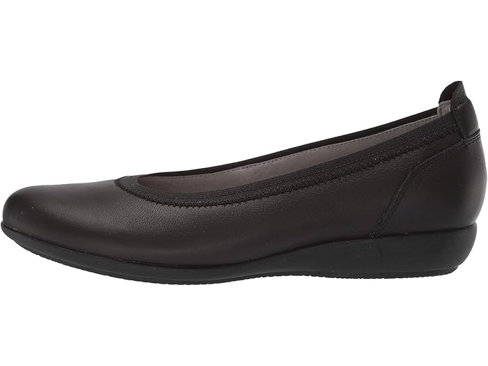 dansko kristen black milled nubuck