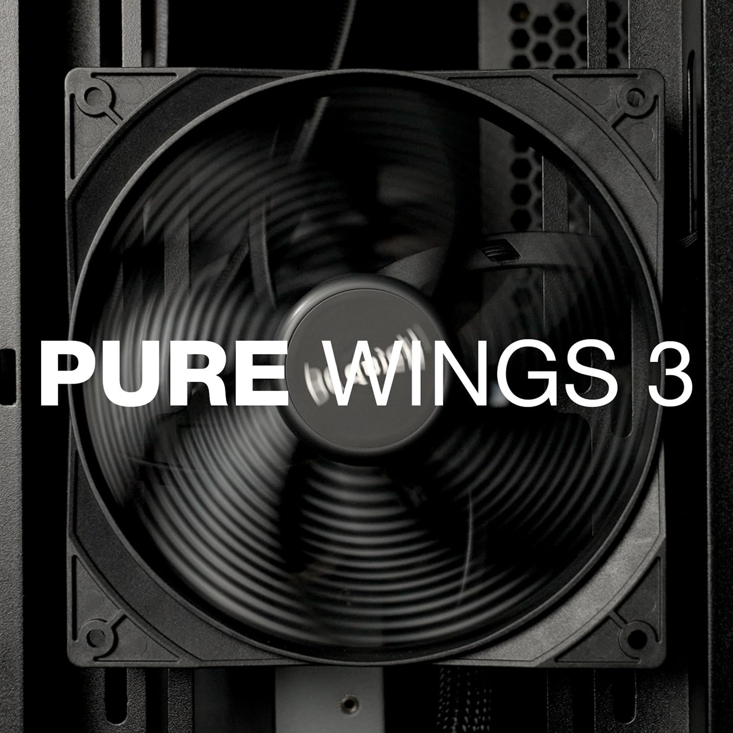 be quiet! Pure Base 501 Airflow Black Caja de PC con 2 Ventiladores Pure Wings 3 140mm PWM USB 3.2 Gen. 2 Tipo C
