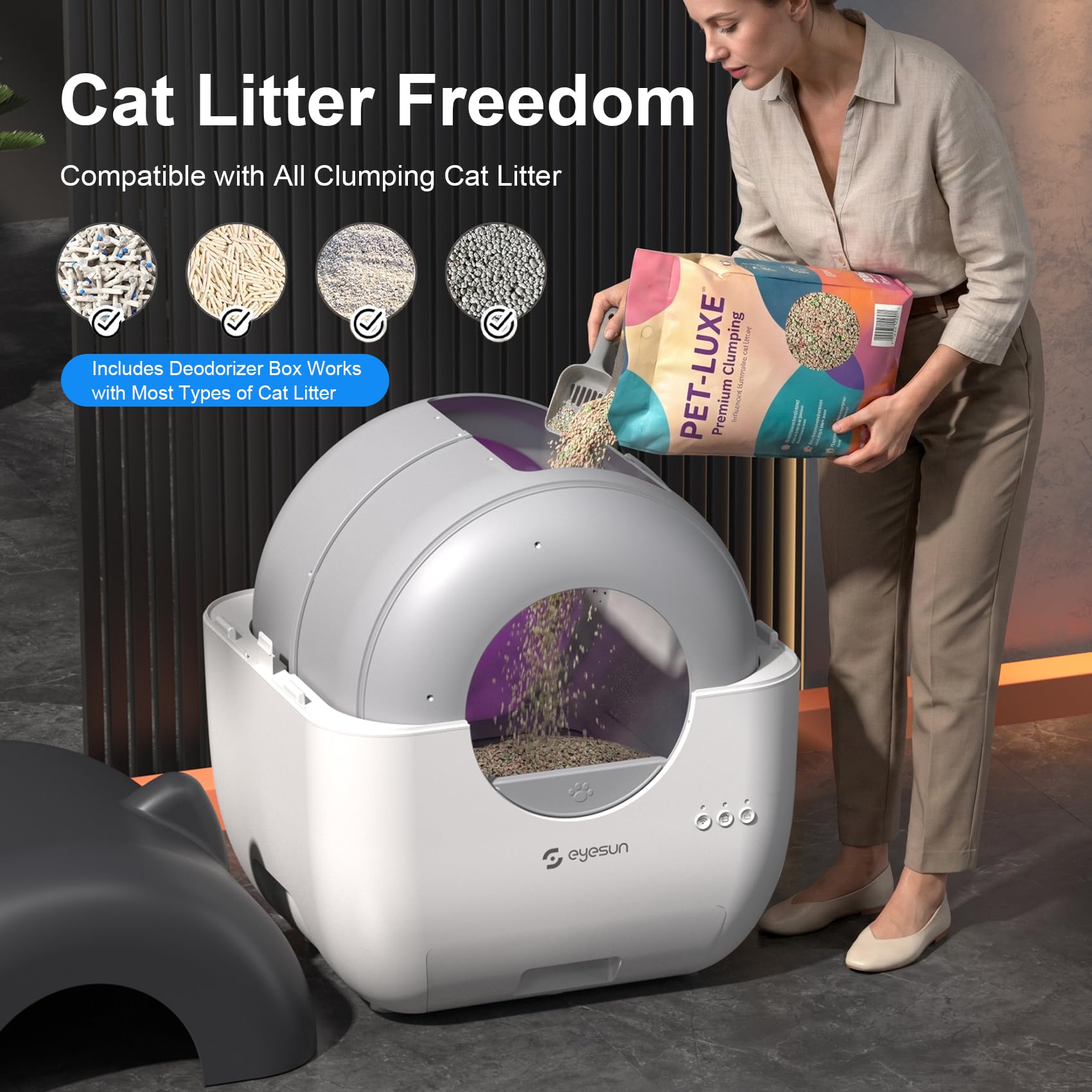 Self Cleaning Litter Box Mat, Cat Litter Pads for Automatic Cat Litter Box, Waterproof, Leakproof, Anti-Stick, Scratch Resistance, High Flexibility Self Cleaning Litter Box Replacement Accessories - image 6