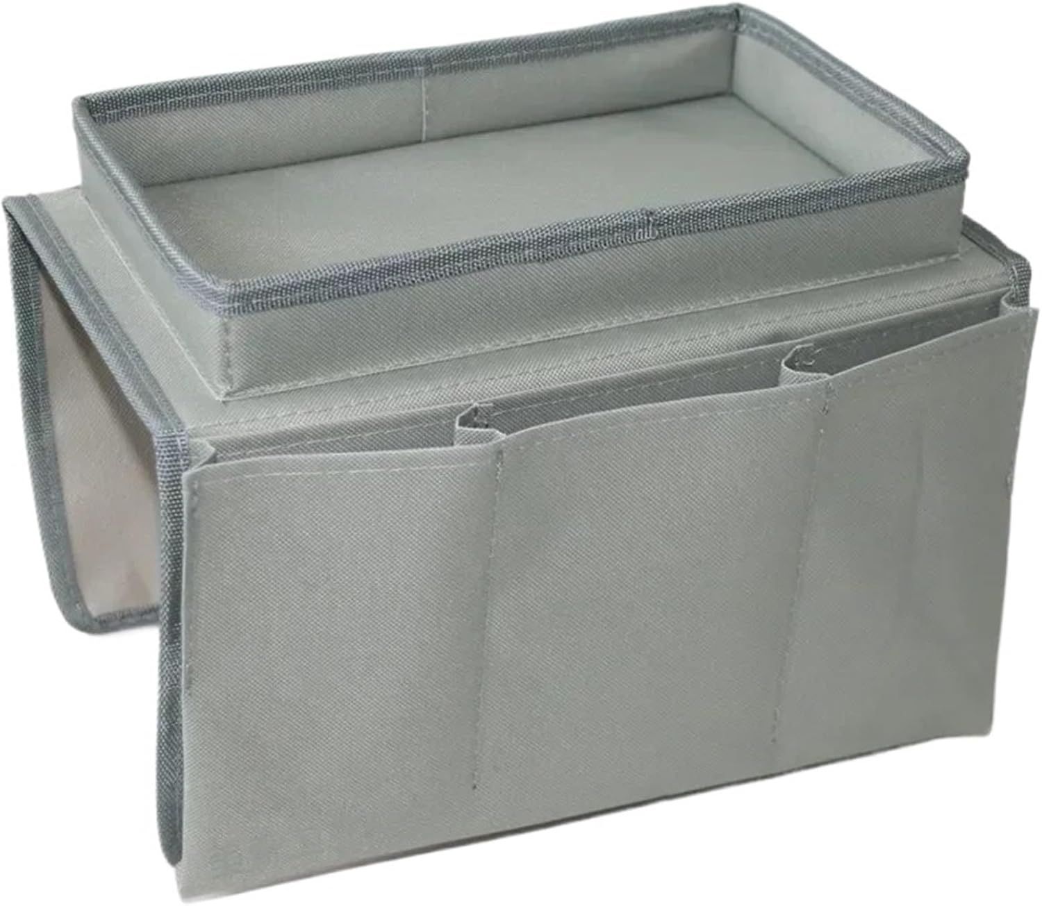 Sofa Armrest Organizer, 55.5 x 32 cm(Light Grey)