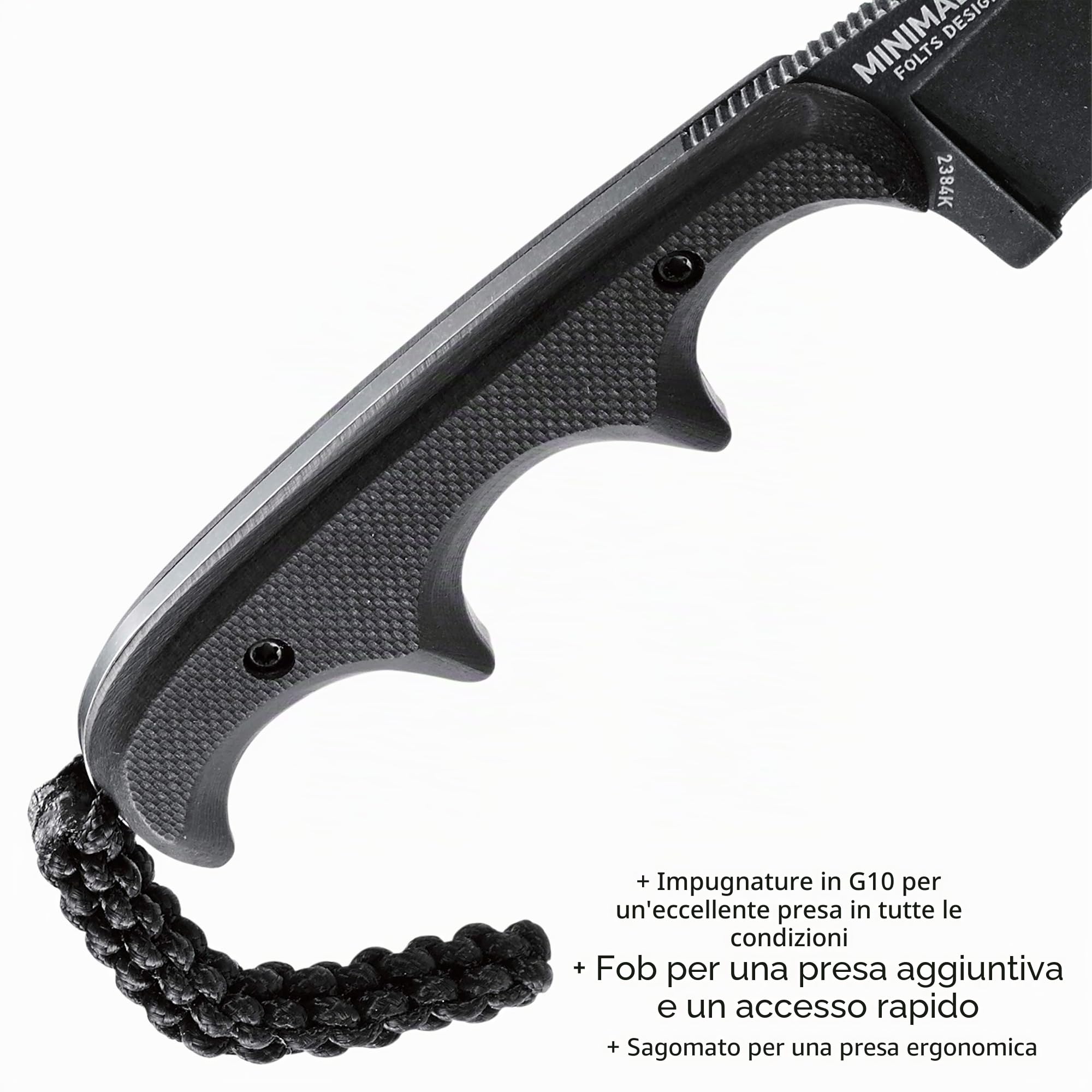 CRKT CR2384K Coltello Tascabile, Unisex – Adulto, Nero, Taglia Unica